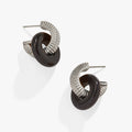 Black Onyx Textured Earrings T-Shirts