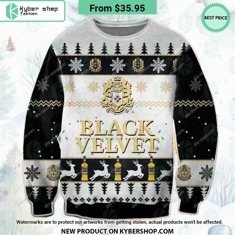 Blackened Whiskey Christmas Sweater