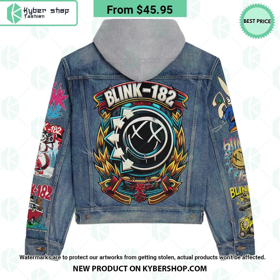 Blink-182 Hooded Denim Jacket