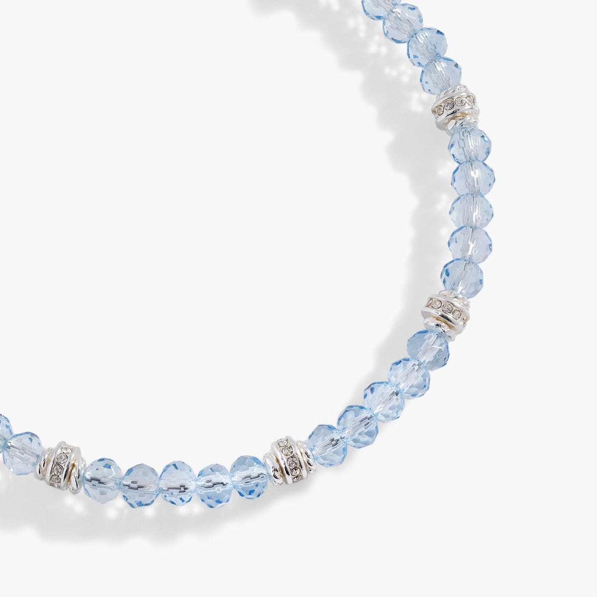 Blue Crystal Beaded Bangle T-Shirts