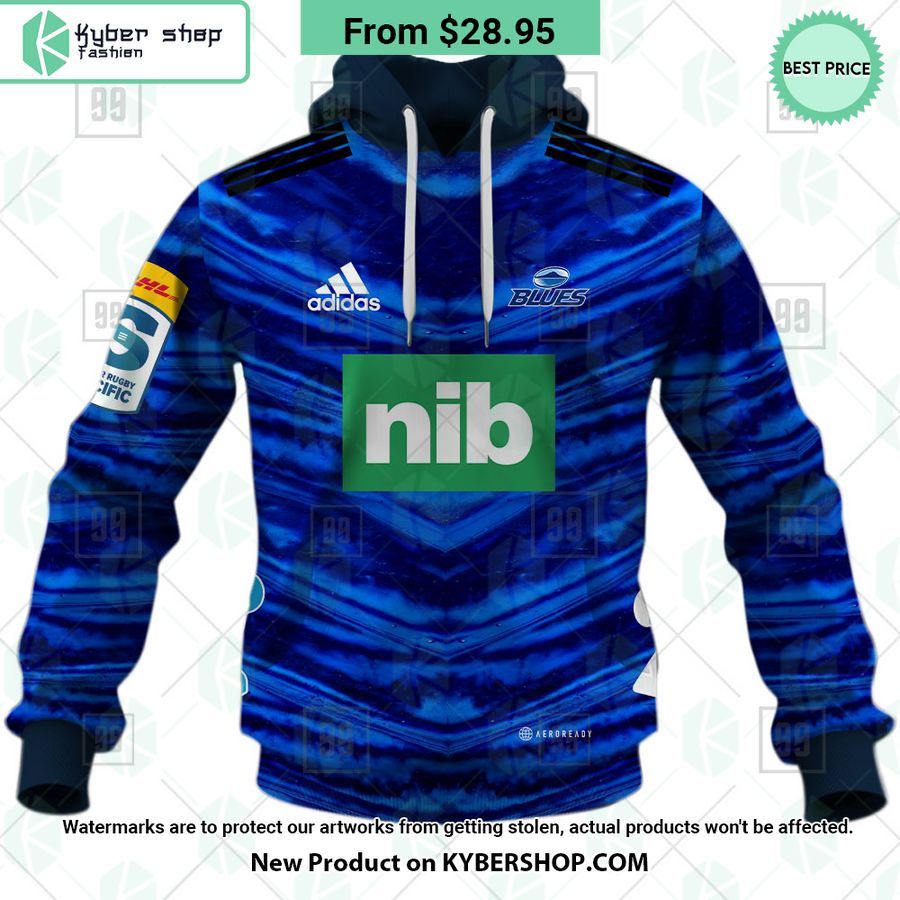 Blues Super Rugby Pacific Home Jersey CUSTOM Hoodie