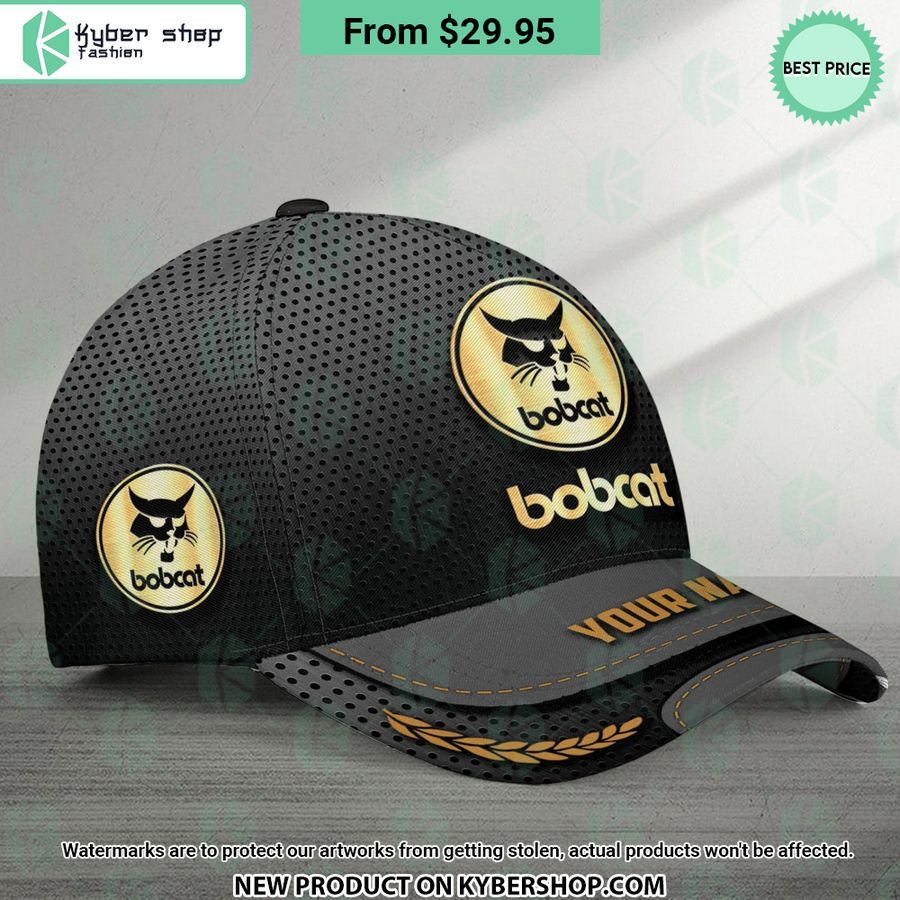 Bobcat Custom Name Cap