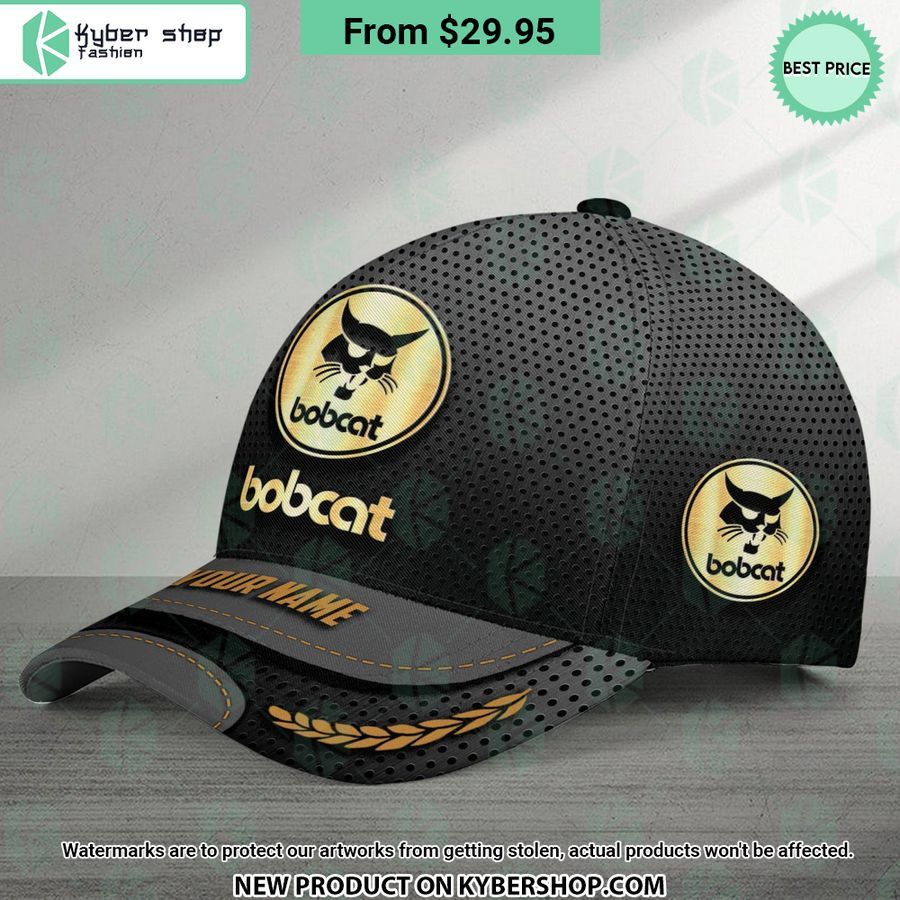 Bobcat Custom Name Cap