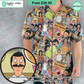 Bob’s Burger Wonder Wharf Hawaiian Shirt
