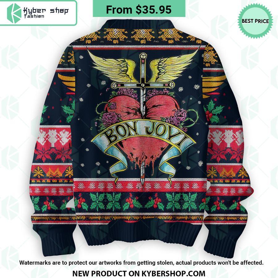Bon Jovi Christmas Sweater