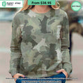 Border Collie Camo Sweatshirt