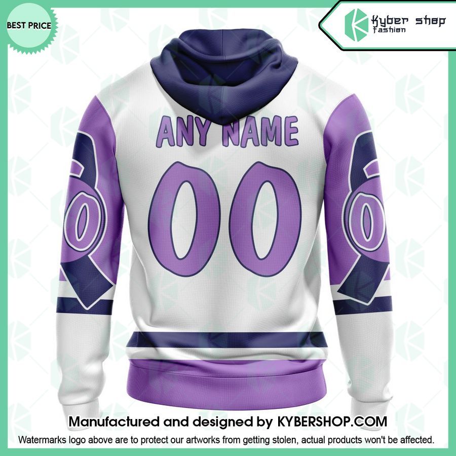 Boston Bruins 2022 Hockey Fights Cancer CUSTOM Hoodie