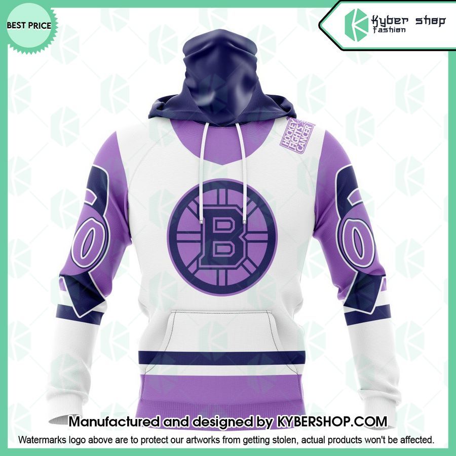 Boston Bruins 2022 Hockey Fights Cancer CUSTOM Hoodie