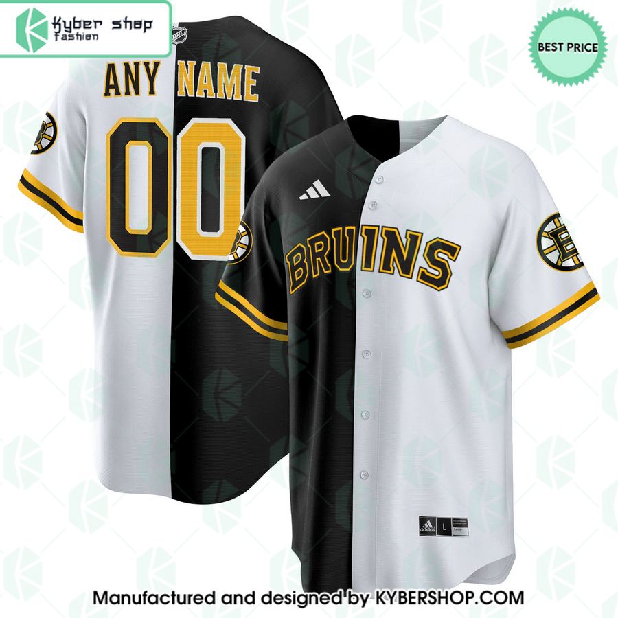 Boston Bruins CUSTOM Baseball Jersey