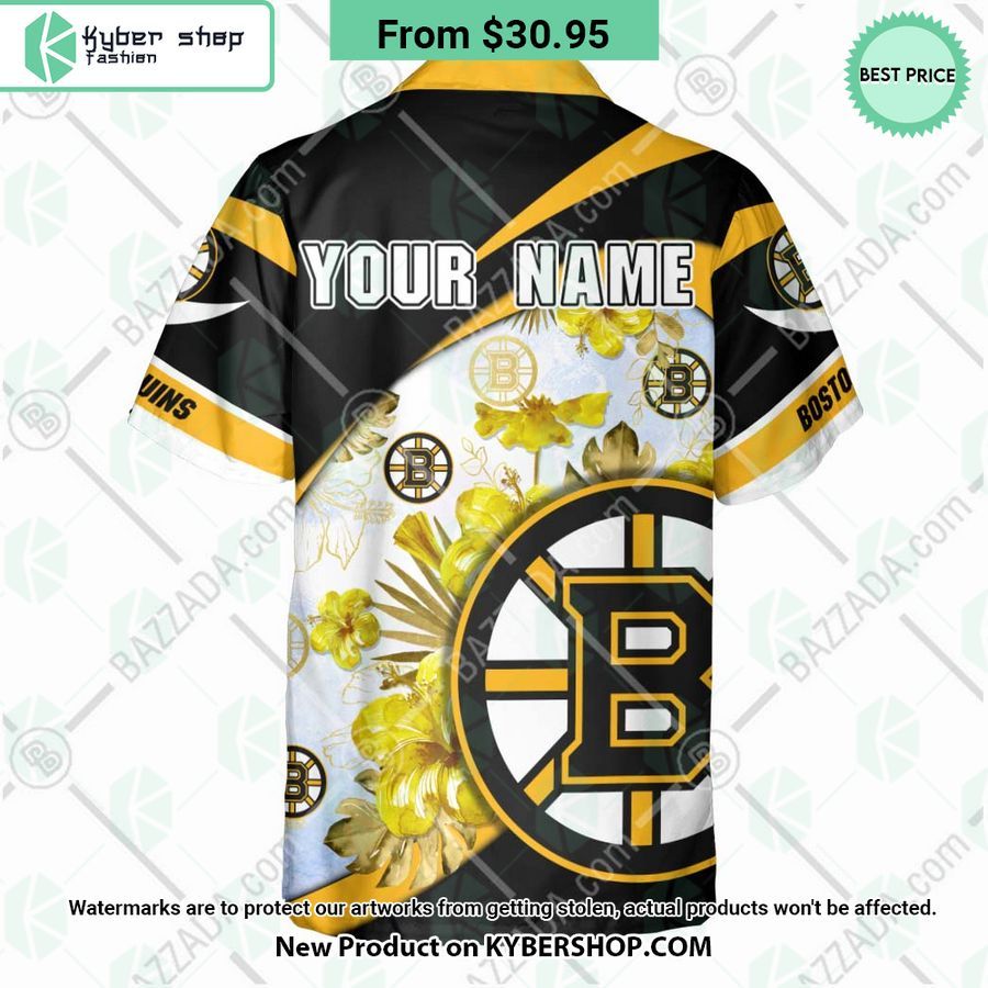 Boston Bruins custom personalized Hawaiian Shirt