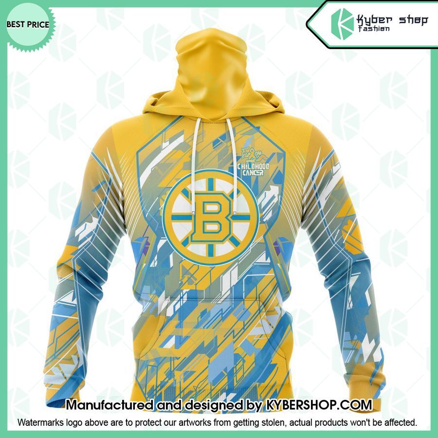 Boston Bruins Design Fearless Against Childhood Cancers Hoodie