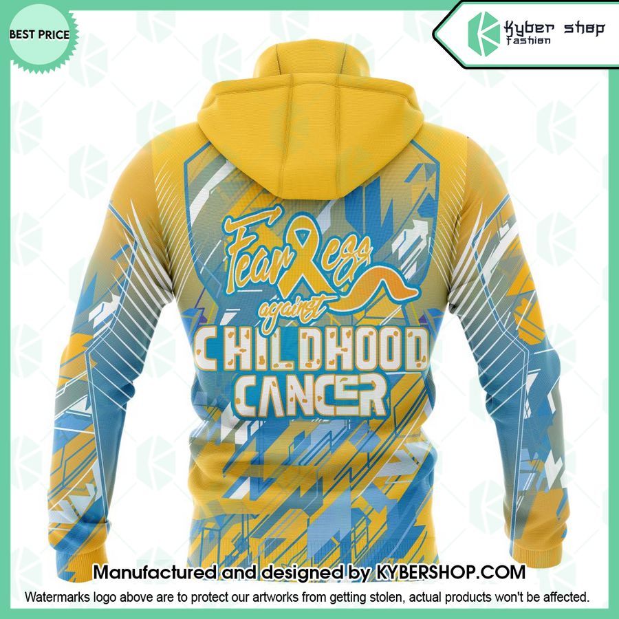 Boston Bruins Design Fearless Against Childhood Cancers Hoodie