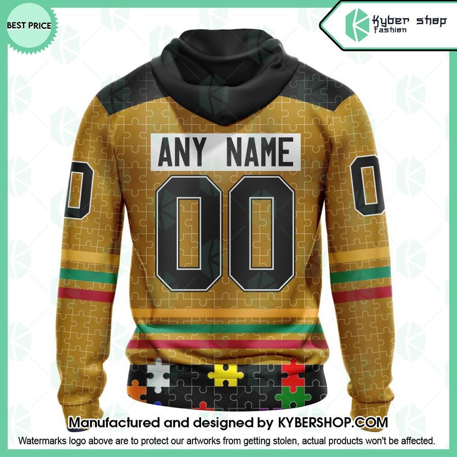 Boston Bruins Fearless Aganst Autism CUSTOM Hoodie