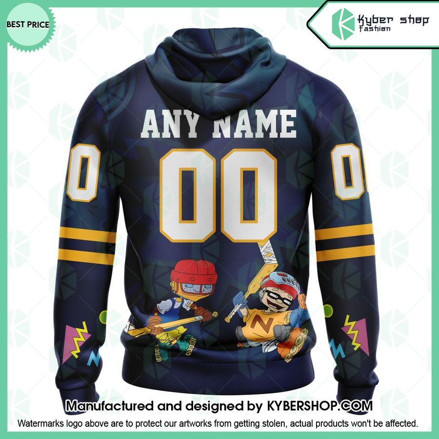 Boston Bruins For Rocket Power CUSTOM Hoodie
