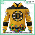 Boston Bruins Hockey Fights Against Autism CUSTOM Hoodie