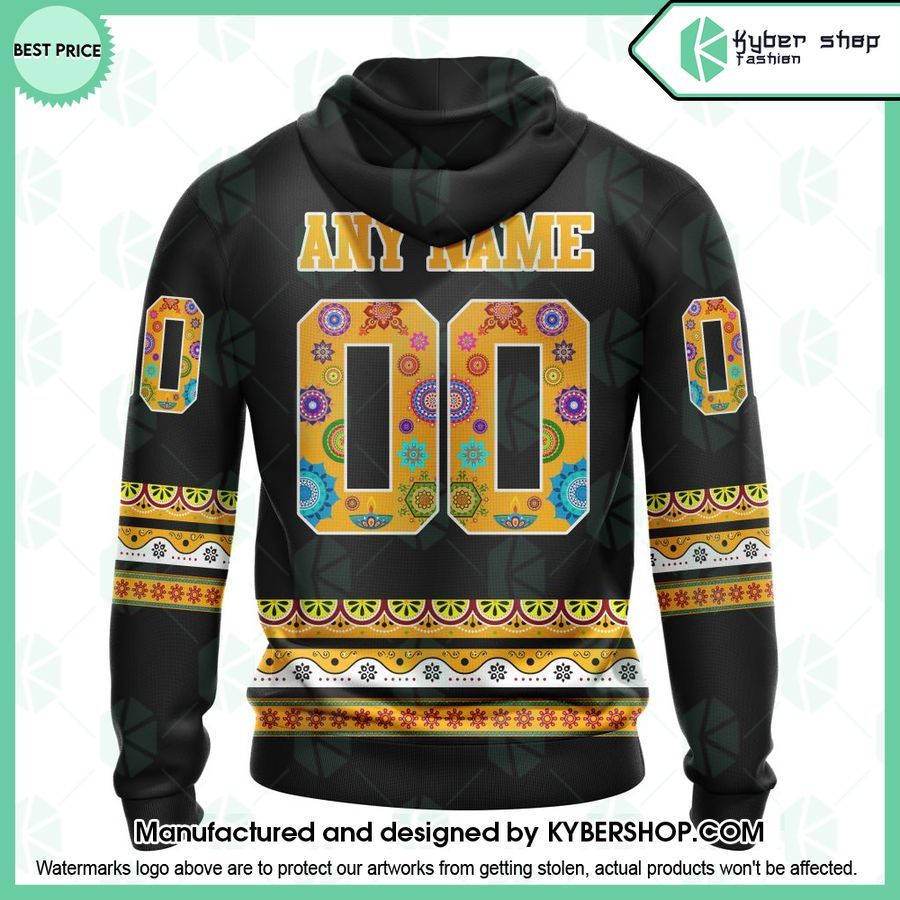 Boston Bruins Hockey For All Diwali Festival CUSTOM Hoodie