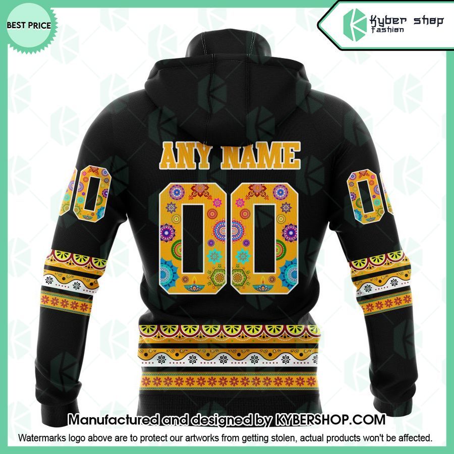 Boston Bruins Hockey For All Diwali Festival CUSTOM Hoodie
