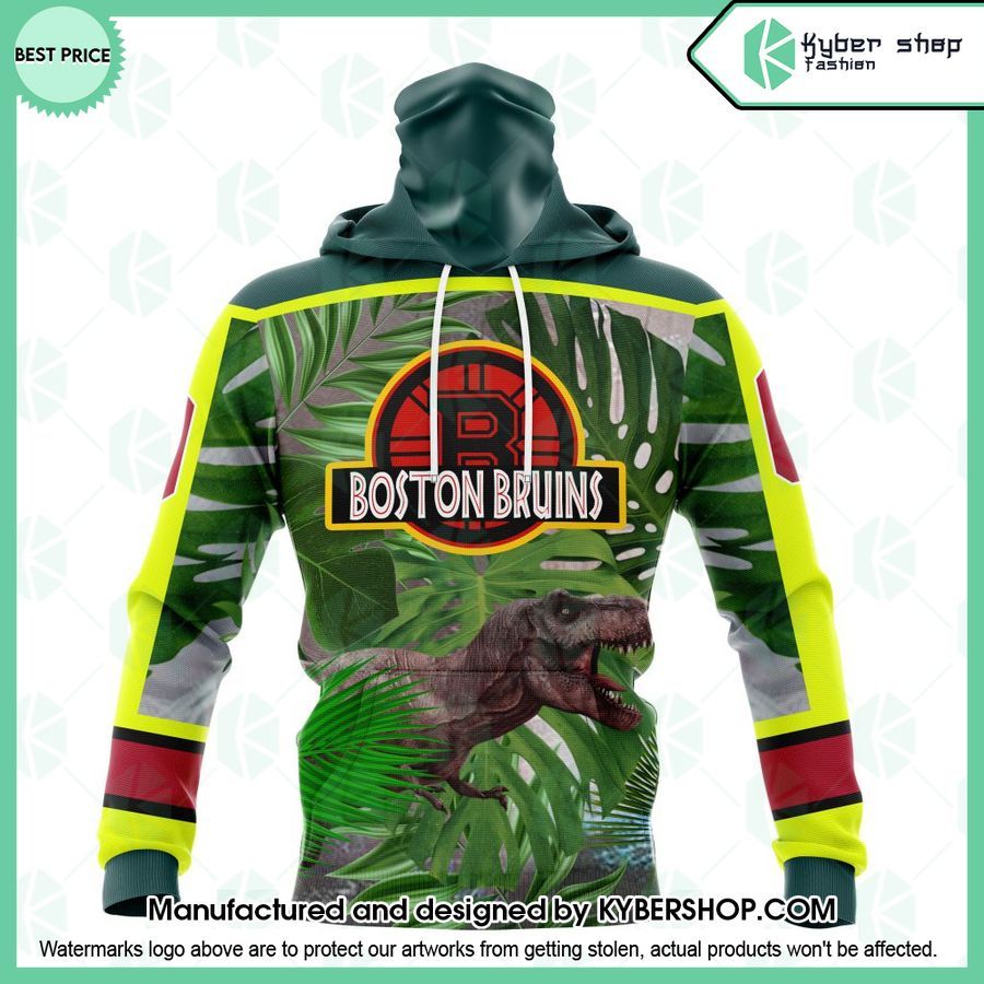 Boston Bruins Hockey For Jurassic World CUSTOM Hoodie