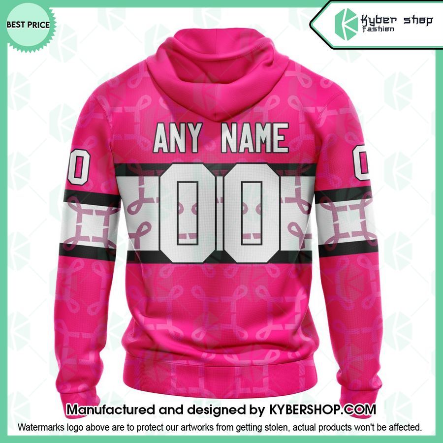 Boston Bruins I Pink I Can In October We Wear Pink Breast Cancer CUSTOM Hoodie