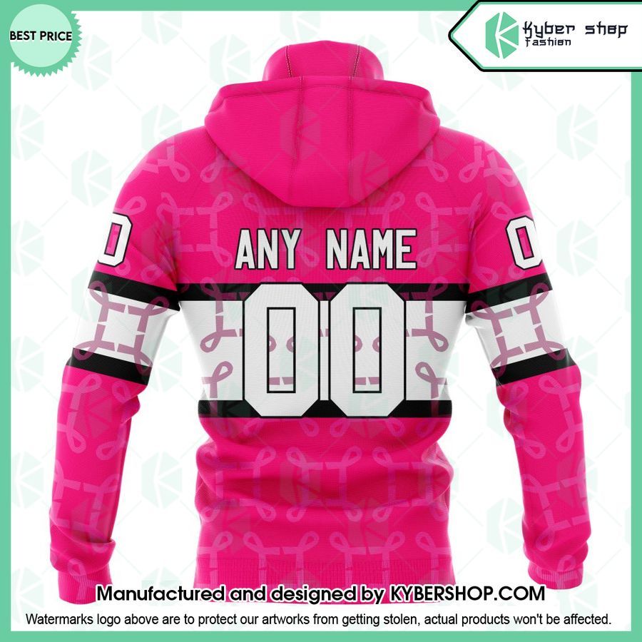 Boston Bruins I Pink I Can In October We Wear Pink Breast Cancer CUSTOM Hoodie