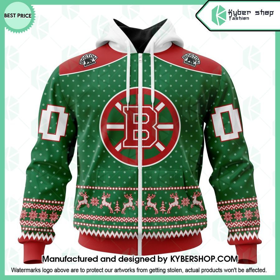 Boston Bruins Special Christmas CUSTOM Hoodie