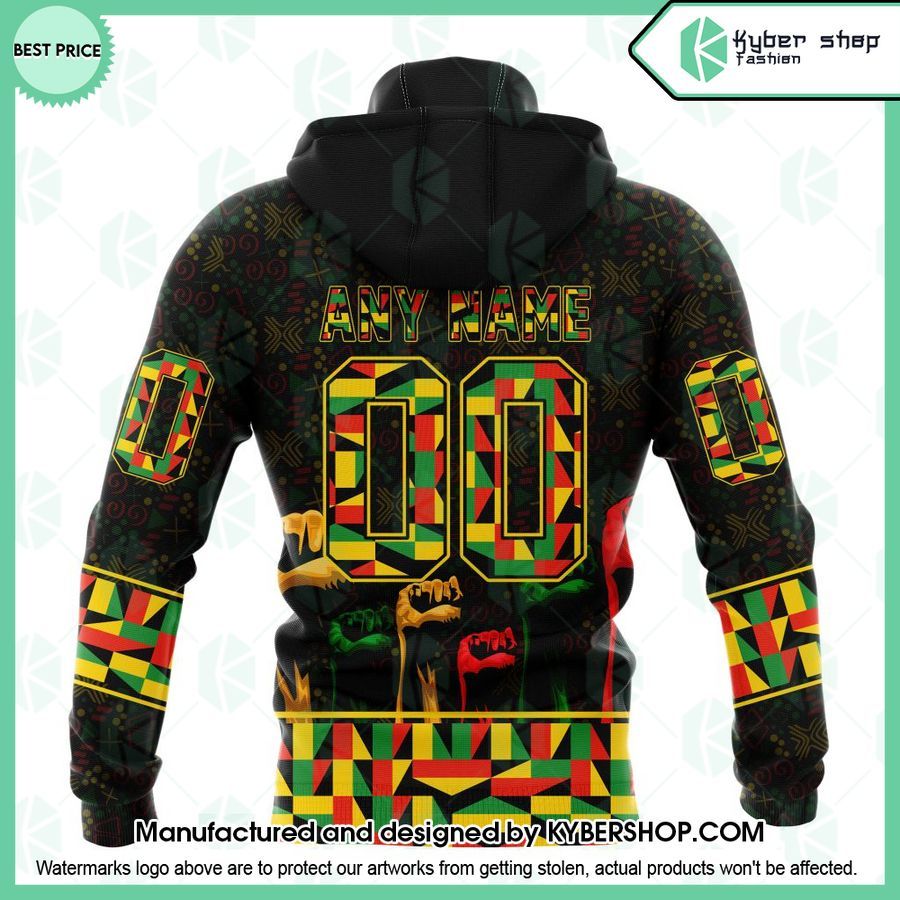 Boston Bruins Special Design Celebrate Black History Month CUSTOM Hoodie