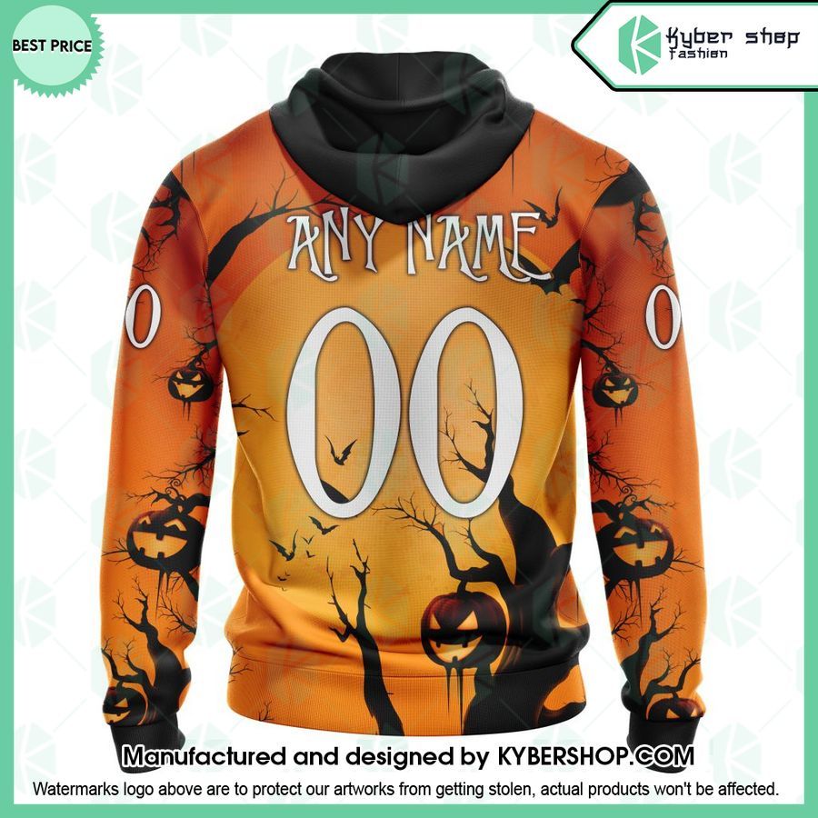 Boston Bruins Special Jack Skellington Halloween Concepts CUSTOM Hoodie