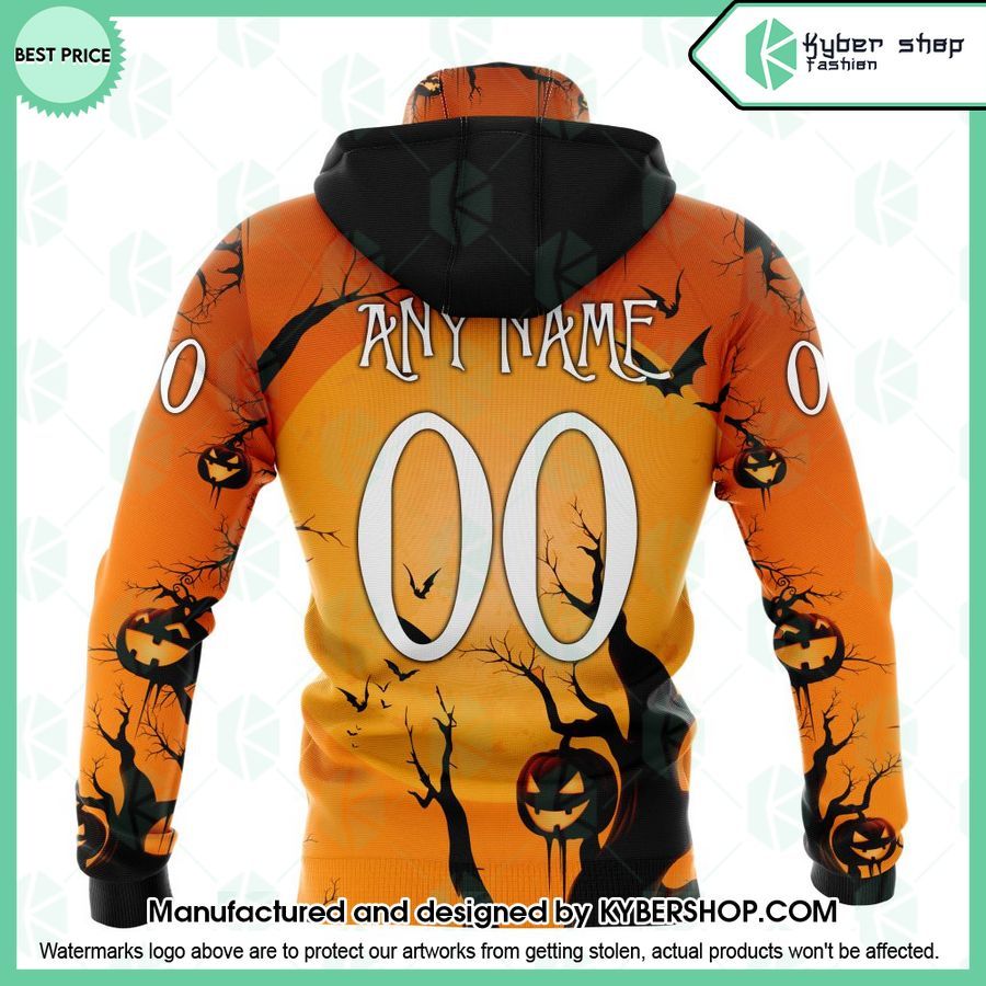 Boston Bruins Special Jack Skellington Halloween Concepts CUSTOM Hoodie
