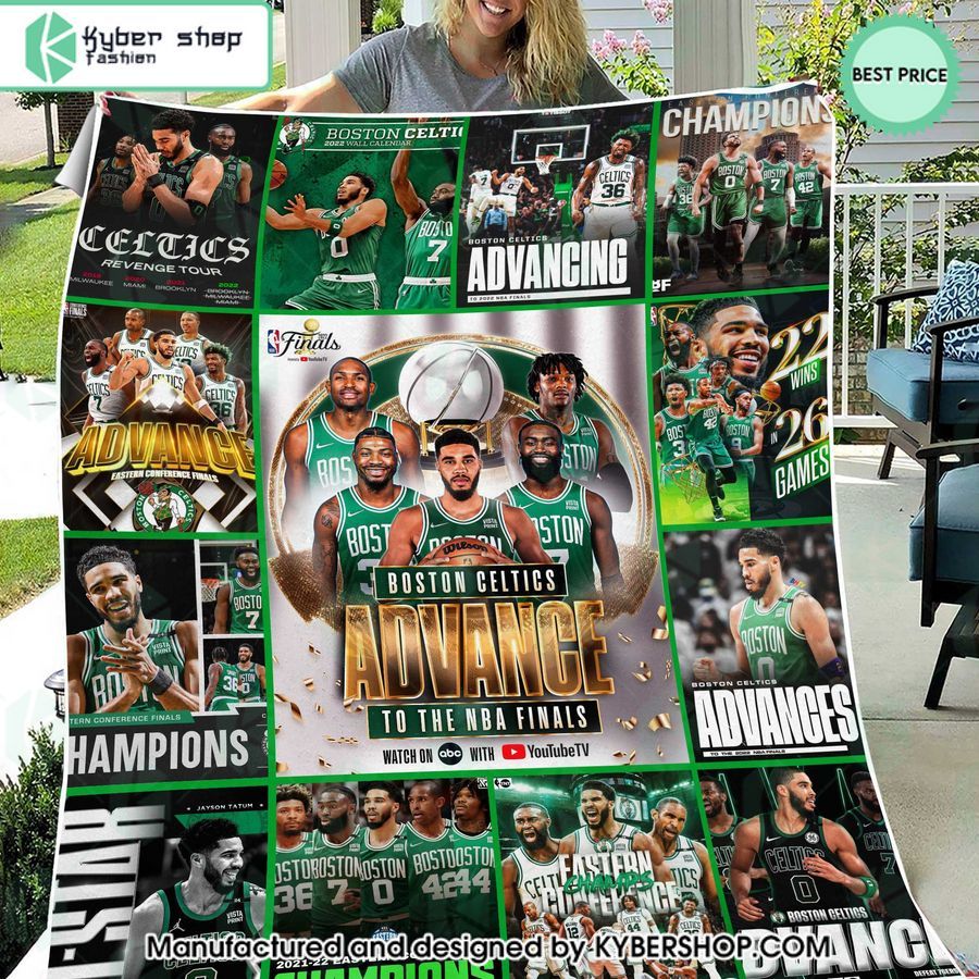 Boston Celtics Advance To The NBA Finals Blanket