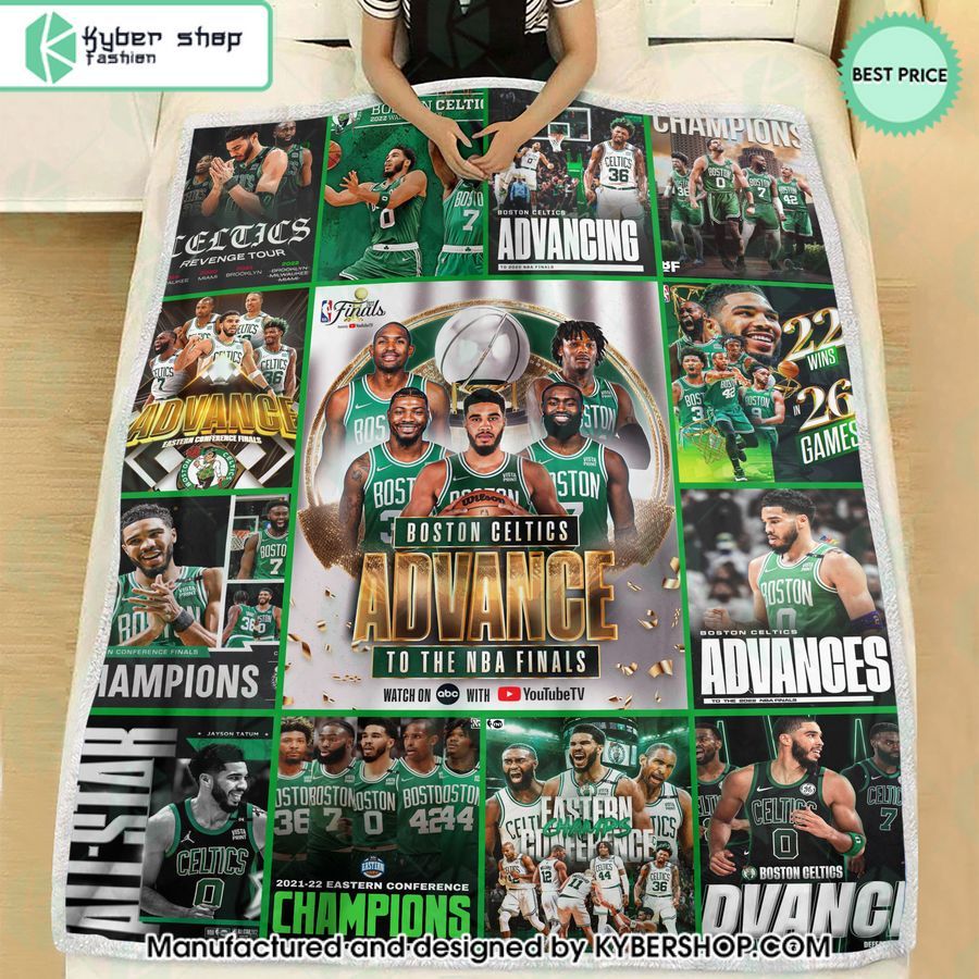 Boston Celtics Advance To The NBA Finals Blanket