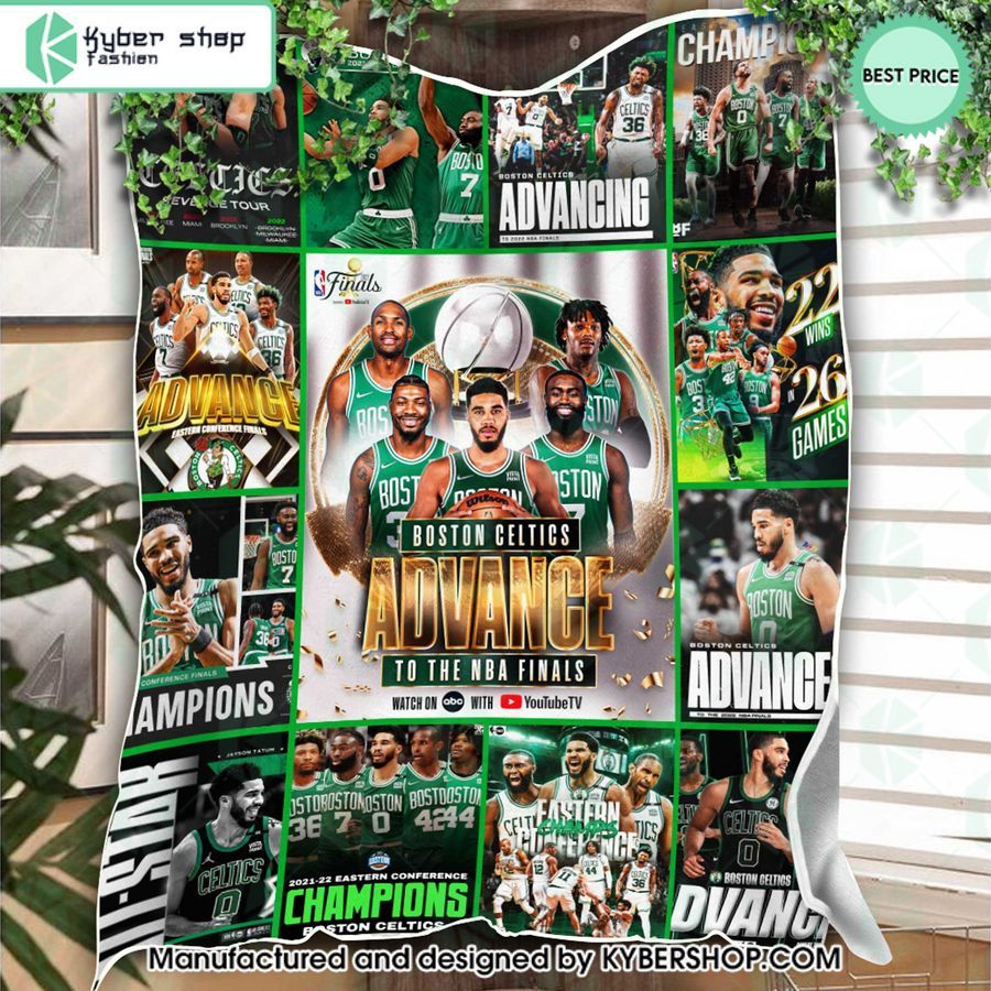 Boston Celtics Advance To The NBA Finals Blanket