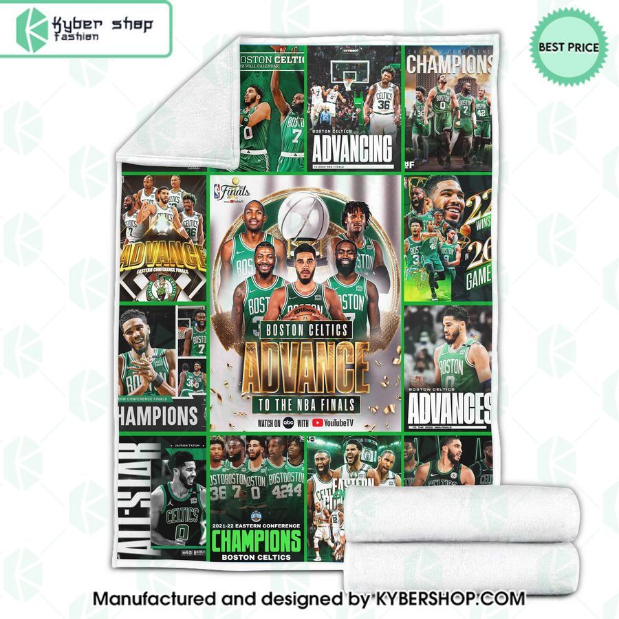 Boston Celtics Advance To The NBA Finals Blanket