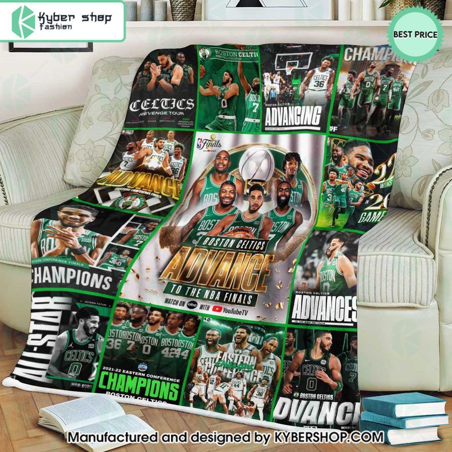 Boston Celtics Advance To The NBA Finals Blanket