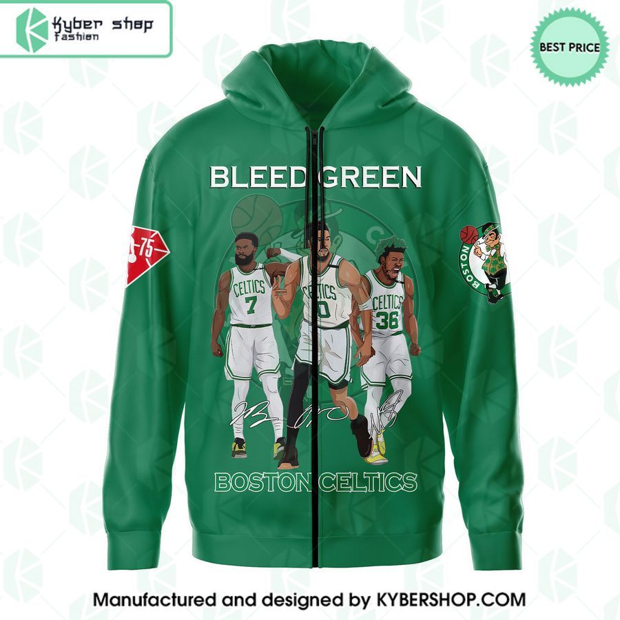 Boston Celtics Bleed Green Hoodie