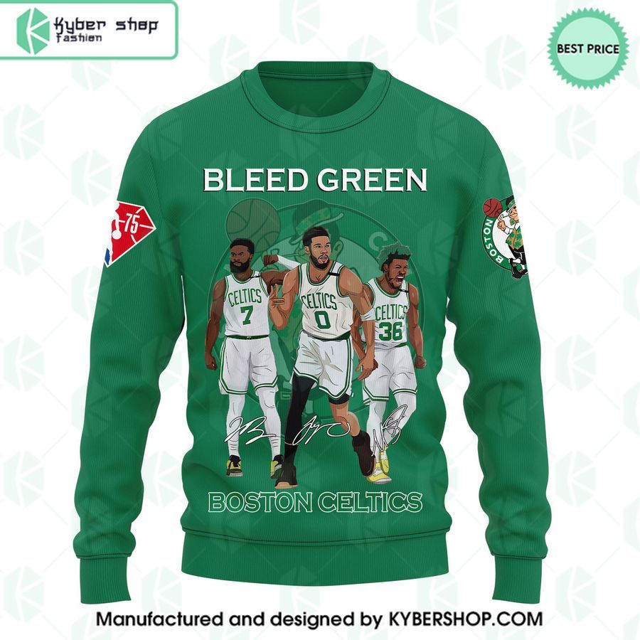 Boston Celtics Bleed Green Hoodie