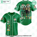 Boston Celtics Boston Bruins CUSTOM Baseball Jersey