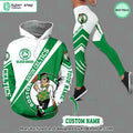 Boston Celtics CUSTOM Hoodie Leggings