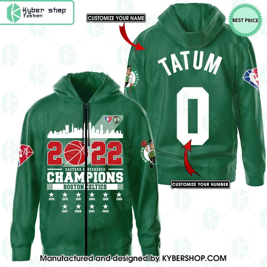 Boston Celtics Eastern Conference Champios CUSTOM Hoodie