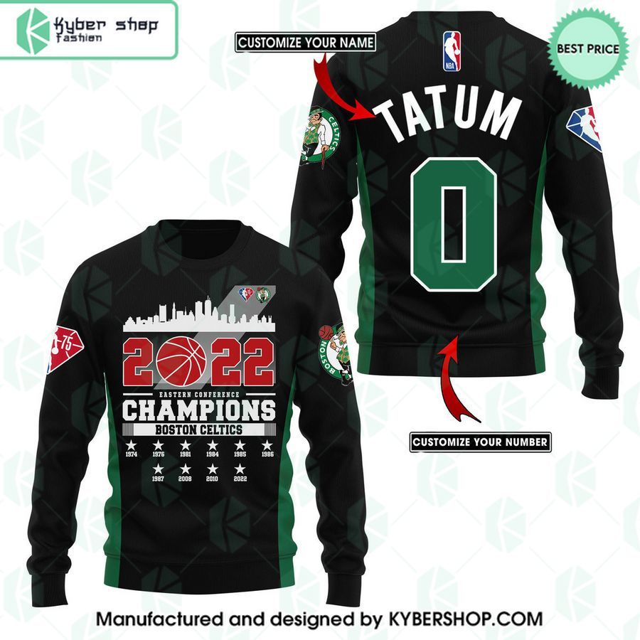 Boston Celtics Eastern Conference Champios CUSTOM Hoodie