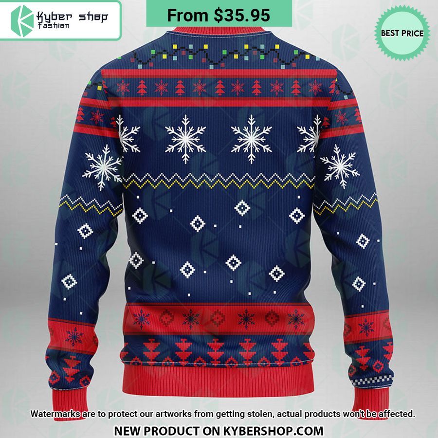 Boston Red Sox Grinch Ugly Christmas Sweater