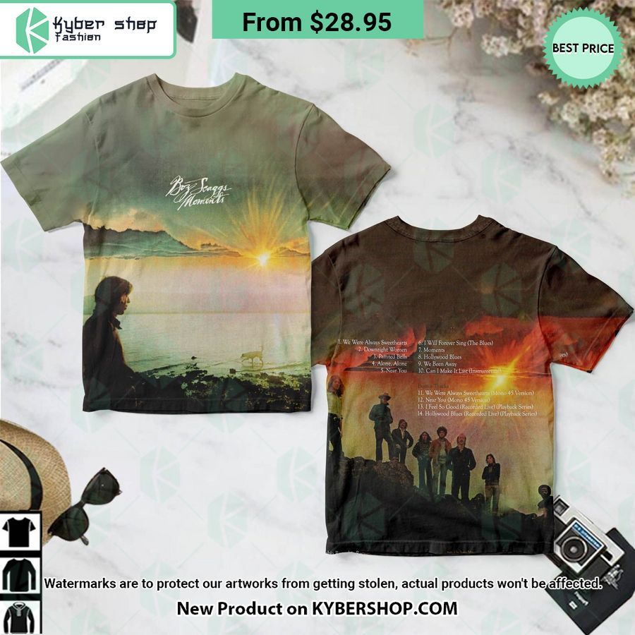 Boz Scaggs Moments Album Shirt