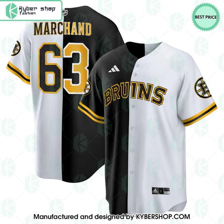 Brad Marchand Boston Bruins Baseball Jersey