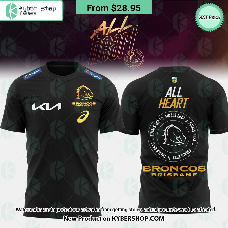 Brisbane Broncos All Heart Finals 2023 Shirt, Shorts