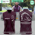 Brisbane Broncos NRL Polo Shirt, Pants
