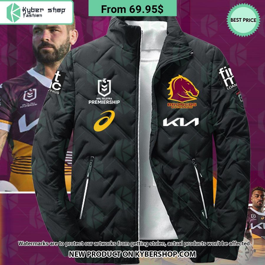 All Heart Final Brisbane Broncos NRL Puffer Jacket
