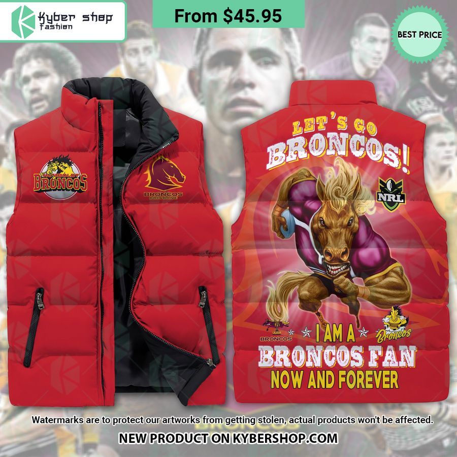 Brisbane Broncos Puffer Down Jacket