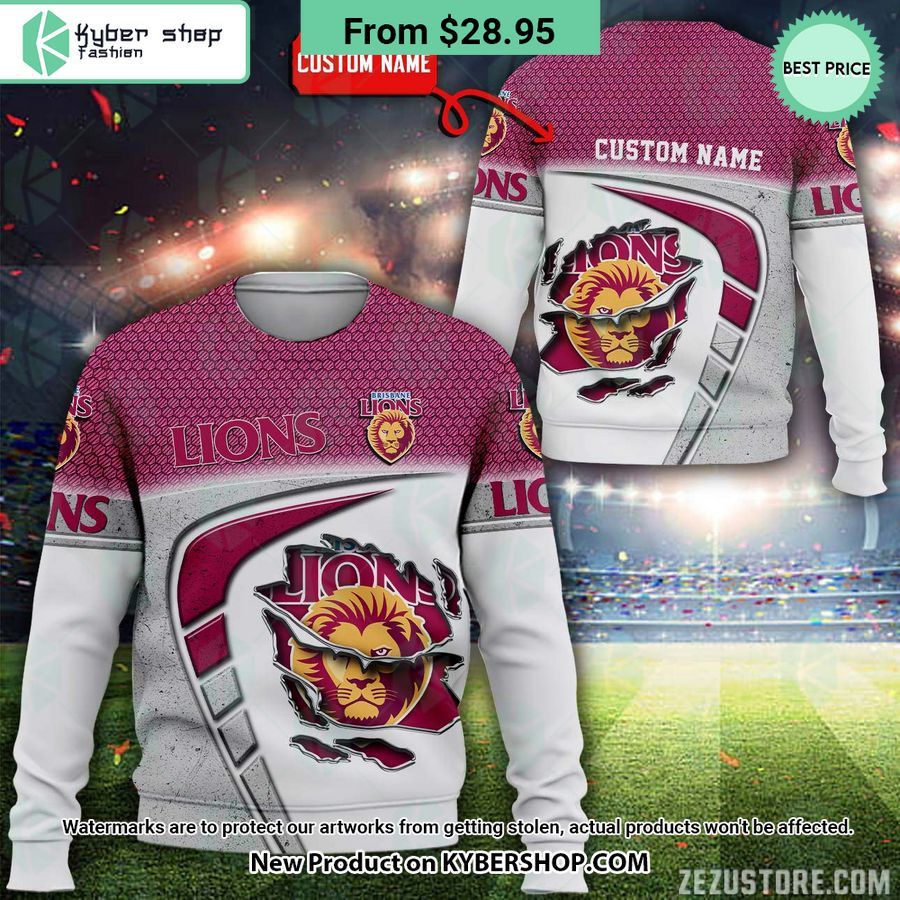Brisbane Lions CUSTOM Hoodie