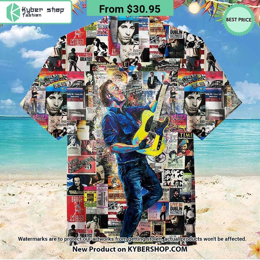 Bruce Springsteen Hawaiian Shirt