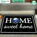 Buffalo Sabres Home Sweet Home Doormat
