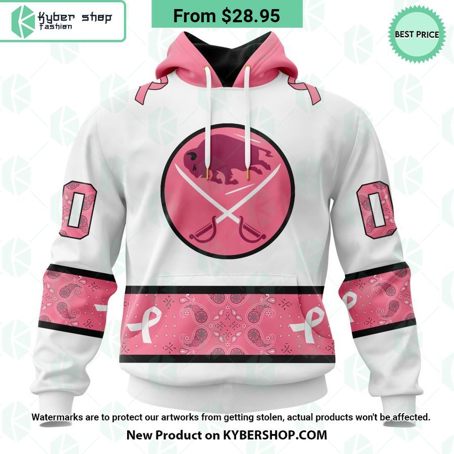 Buffalo Sabres In October We Wear Pink Breast Cancer Shirt